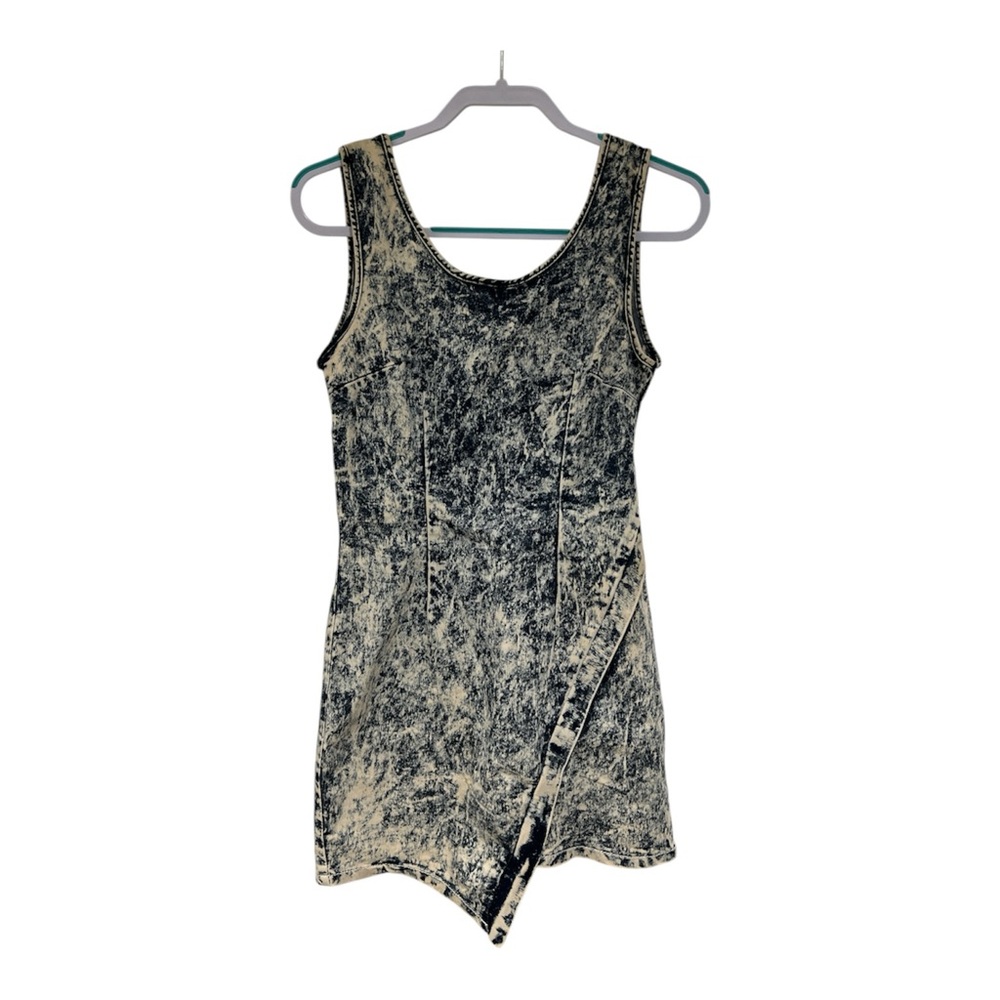 American Bazi Denim Asymmetrical Dress
